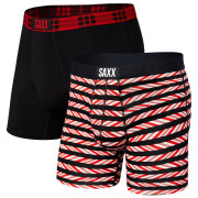 Bokserice Saxx Vibe Super Soft BB 2Pk crvena/crna