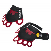 Rukavice Ocún Crack Gloves Lite crna/crvena