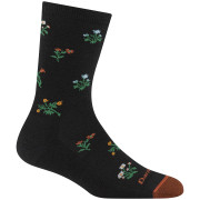Ženske čarape Darn Tough Wildflower Crew Lightweight With Cushion crna black