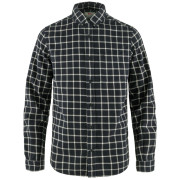 Muška košulja Fjällräven Övik Flannel Shirt M plava/bijela Dark Navy-Chalk White