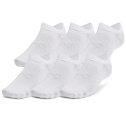 Čarape Under Armour Essential No Show 6pk bijela wht