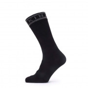 Vodootporne čarape SealSkinz Scoulton crna/siva