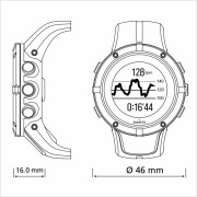 Izložbeni sat Suunto Trainer Wrist HR - Vystavené