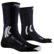 Čarape X-Socks Trek X Merino tamno plava MIDNIGHT BLUE/ARCTIC WHITE