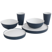 Set posuđa Outwell Gala 2 Person Dinner Set tamno plava Navy Night