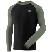Muška majica Dynafit Alpine Pro M L/S Tee crna/zelena 0913 - black out SAGE/5290