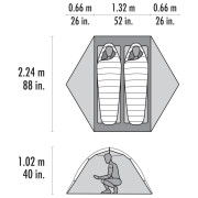 Izuzetno lagani šator MSR Hubba Hubba HD 2