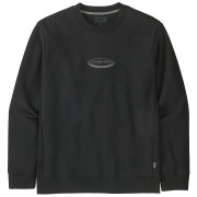 Muška dukserica Patagonia Men's '95 Oval Logo Uprisal Crew Sweatshirt crna Black