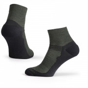 Čarape Zulu Merino Lite Women zelena/crna