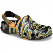 Muške papuče Crocs Classic All Terrain Camo Clog crna/zelena