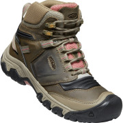 Ženske cipele Keen Ridge Flex Mid Wp smeđa Timberwolf/BrickDust
