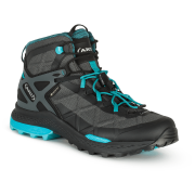 Ženske cipele Aku Rocket Mid Gtx W'S crna/plava BLACK/TURQUOISE