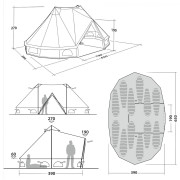 Šator Robens Klondike Twin