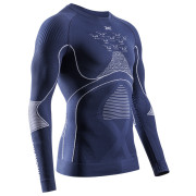 Muške funkcionalne majice X-Bionic Energy Accumulator 4.0 Shirt Lg Sl tamno plava MARINE/OPTICAL WHITE