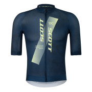 Muški biciklistički dres Scott Jersey M's RC Pro tamno plava dark blue/acid yello