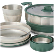 Set posuđa Sea to Summit Detour Stainless Steel One Pot Cook Set 5 Piece