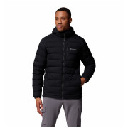 Muška jakna Columbia Drift Peak™ Stretch Down Hooded Jacket crna Black