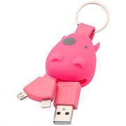 Privjesak za ključeve Munkees USB Smart Charger