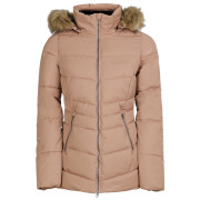 Ženska duga jakna Fundango Prue Padded Jacket smeđa walnut