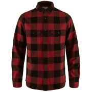 Muška košulja Fjällräven Övik Heavy Flannel Shirt M crvena/crna Red-Black