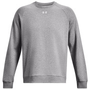 Muška dukserica Under Armour Rival Fleece Crew siva Castlerock Light Heather / / White