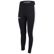 Ženske funkcionalne hlače Swix Focus Warm W crna Black/BrightWhite