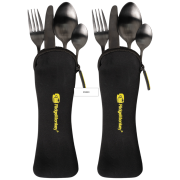 Pribor za jelo Ridge Monkey DLX Cutlery Set Twin Pack