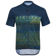 Muški biciklistički dres Silvini Turano plava/zelena