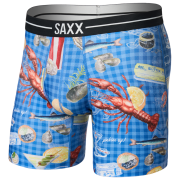 Bokserice Saxx Volt Breathable Mesh Boxer Brief plava low life picnic-blue