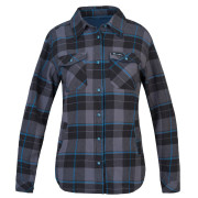 Ženska košulja Rafiki Mojarra crna pirate plaid