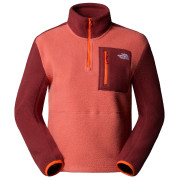Ženska dukserica The North Face W Yumiori 1/4 Zip narančasta/boja vina Mars Dust/Sumac/Solar F