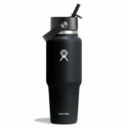 Termo boca Hydro Flask Wide Flex Straw Travel Bottle 32 Oz crna BLACK