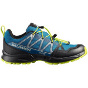 Dječja obuća Salomon Outscape Waterproof J plava Mykonos Blue / Black / Acid Lime