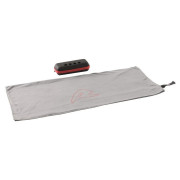 Ručnik Robens Fjell Trekking Towel S siva Black & Grey