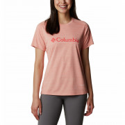 Ženska majica Columbia W Zero Rules Graphic Crew ružičasta