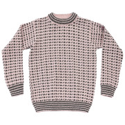 Džemper Devold Original Islender Wool Sweater ružičasta/siva CHALK PINK/ANTHRACITE
