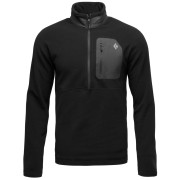 Muška dukserica Black Diamond Rift HZ Fleece Jacket crna Black-Black