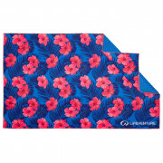 Ručnik za kupanje koji se brzo suši LifeVenture Printed SoftFibre Trek Towel ružičasta/plava Oahu