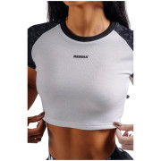 Ženska majica Nebbia Crop Top Leopard '97 Primal