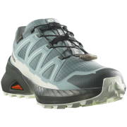 Ženske tenisice za trčanje Salomon Speedcross Peak Gore-Tex zelena Trooper / Tourmaline / Clearly Aqua