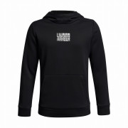 Dječja dukserica Under Armour Armour Flc Retro Grphc HD crna Black