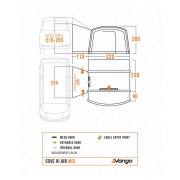 Šator za kamper Vango Cove III Air Mid