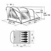 Komplet šatora Easy Camp Hurricane 500