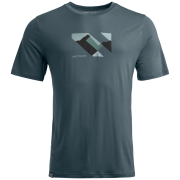 Muška majica Ortovox 140 Cool Landscape T-shirt siva Dark Arctic Grey