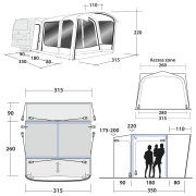 Šator za kamper Outwell Maryville 260SA Flex