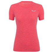 Ženska majica Salewa Zebru Fresh Amr W T-Shirt. koralna