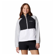 Ženska jakna Columbia Spire Valley™ Windbreaker bijela White, Black, Cirrus Grey