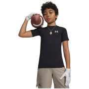 Dječja funkcionalna majica Under Armour UA HG Armour SS Black