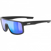 Sunčane naočale Uvex LGL 51 crna/plava Black Mat/Mirror Green