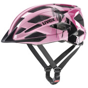 Dječja biciklistička kaciga Uvex Air Wing 2 crna/ružičasta strawberry-black